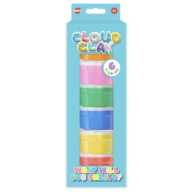 6 Super Light Cloud Clay Tubs