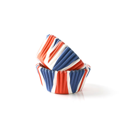 Union Jack Cupcake Cases - Pack Of 100