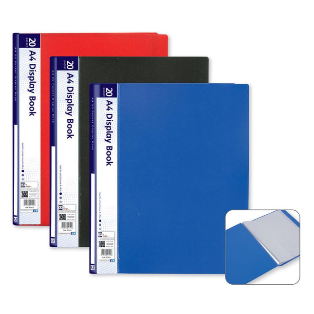 A4 20 Pocket Display Book