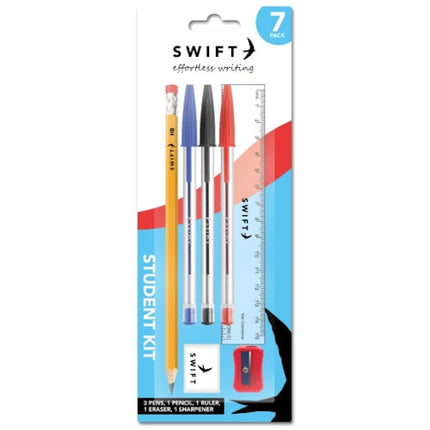 7 Piece Student Stationery Kit
