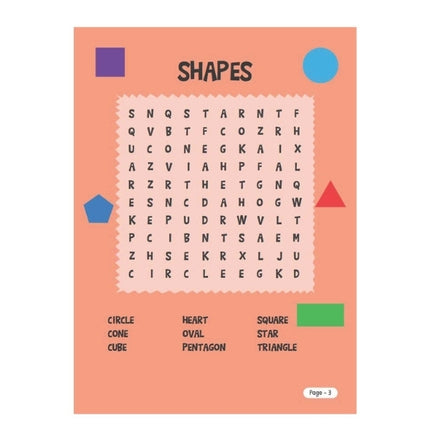 Kids Word Search Puzzle Book