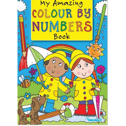 A4 Colour By Numbers Book