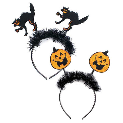 Halloween Tinsel Headband