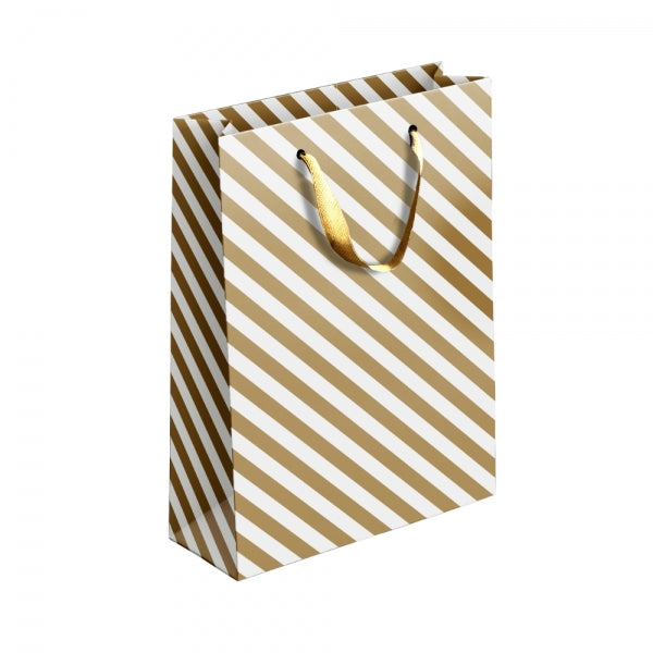 Gold/Silver Patterned Extra Large Gift Bag