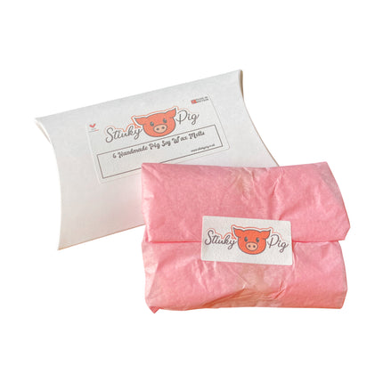 6 Pack Wax Melt Pigs - Candy Cane