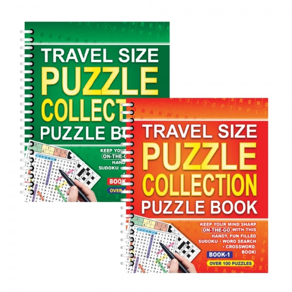 Travel Size Puzzle Collection Book