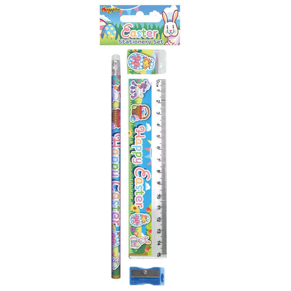 Easter 4 Piece Stationery Set