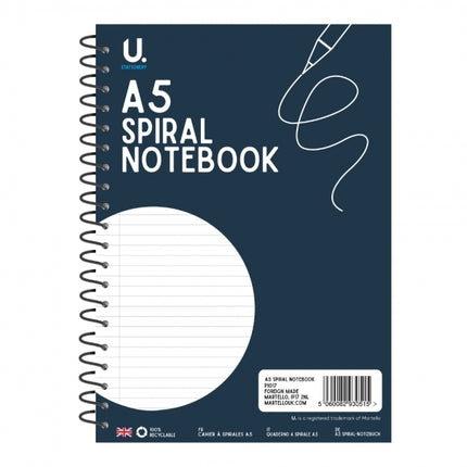 A5 Spiral Note Pad