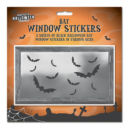 Halloween Bat Window Stickers