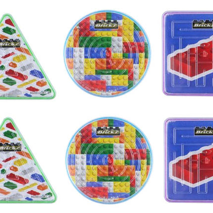 6 Brickz Maze Puzzles