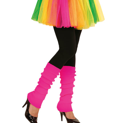 Pair of Neon Pink Legwarmers