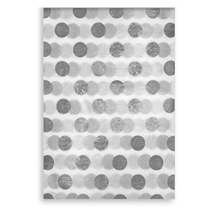 Tissue Paper Silver Foil Spot