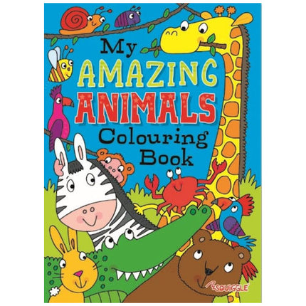 Amazing Animals/Pets Colouring Book