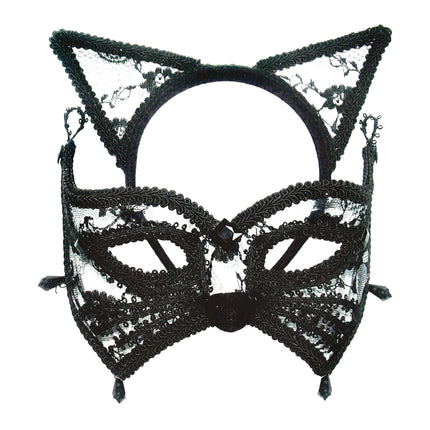 Cat Mask & Headband Ears