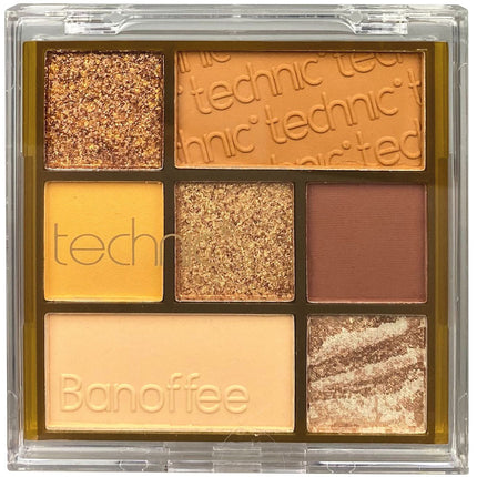 Pressed Pigment Eyeshadow Palette - Banofee