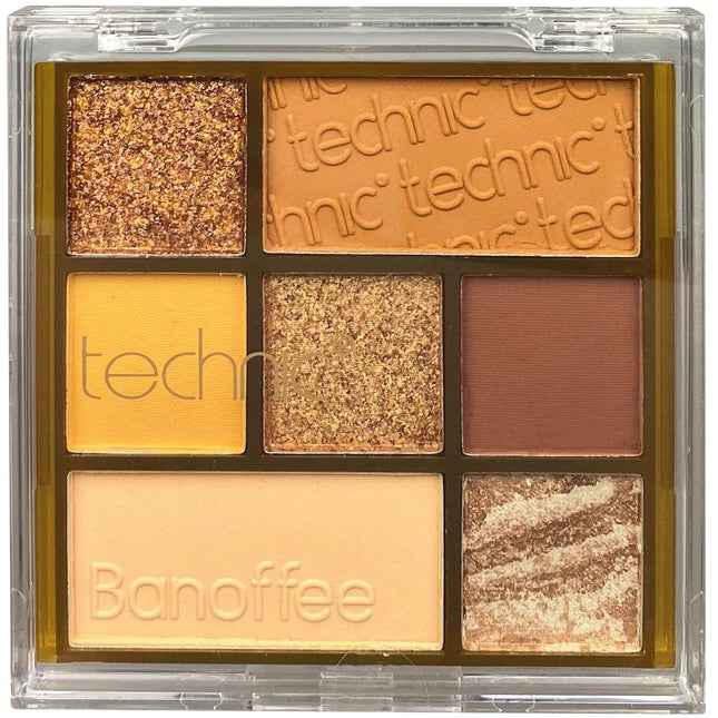 Pressed Pigment Eyeshadow Palette - Banofee