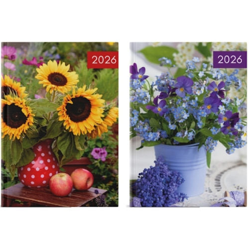 Floral A5 Week To View 2026 Diary