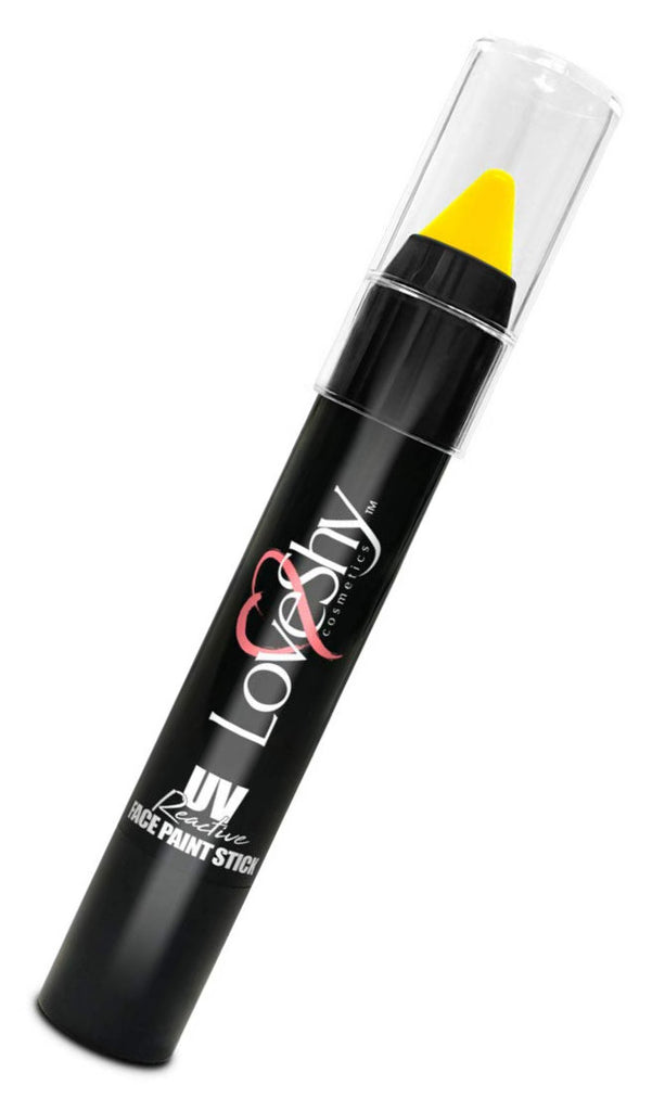 LoveShy Yellow UV Face Paint Stick
