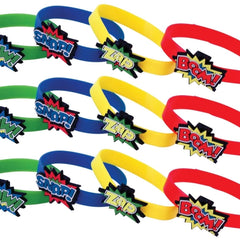 12 Super Hero Bracelets