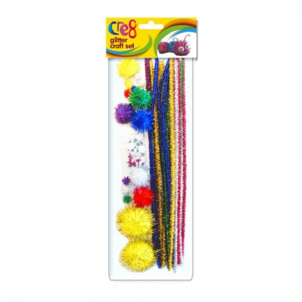 Assorted Glitter Craft Set