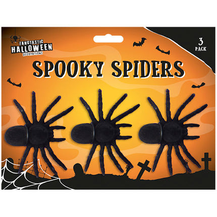 3 Halloween Spooky Spiders