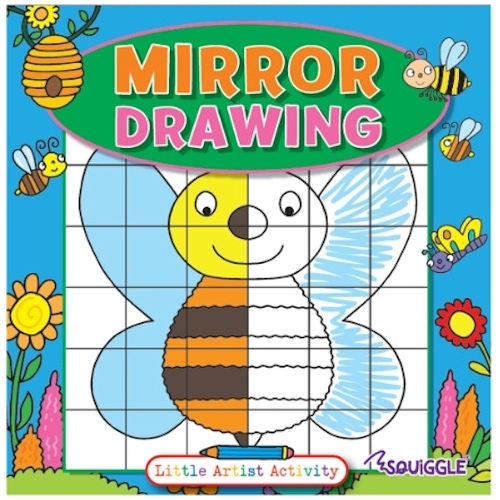 Square Mirror Drawing Activity Book