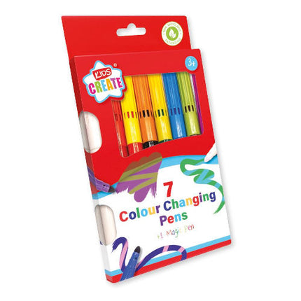 7 Colour Changing Pens