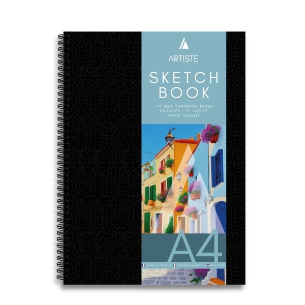 Portrait A4 Artist Hardback Sketchbook