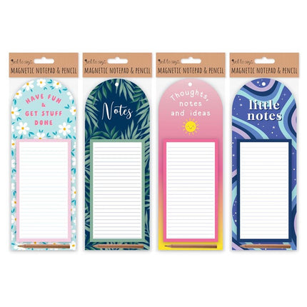 Magnetic Notepad & Pencil