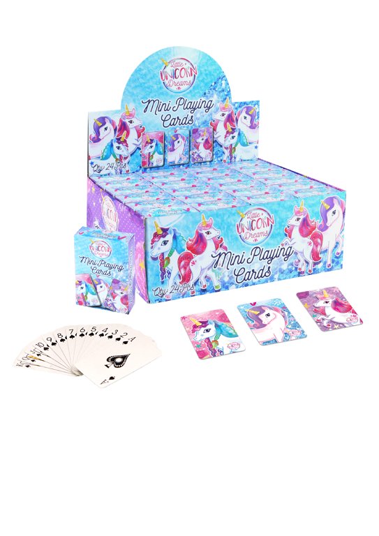 6 Unicorn Miniature Playing Card Sets