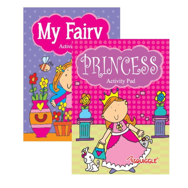 Princess/Fairy A6 Pocket Colouring Book