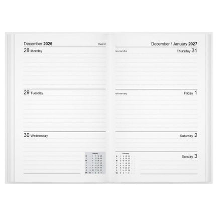 2027 A6 WTV Classic Diary (Assorted)