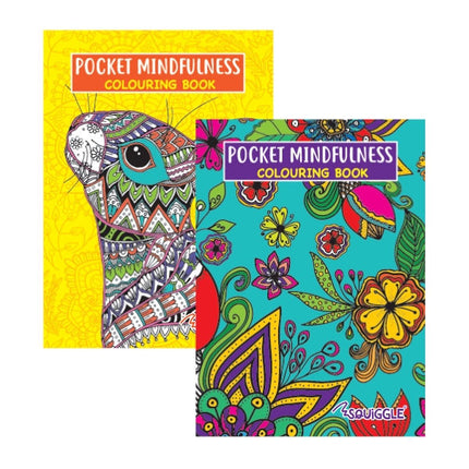 A6 Pocket Colouring Book Mindfulness