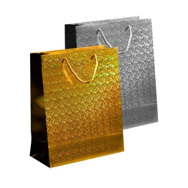 Gold/Silver Holographic Extra Large Gift Bag