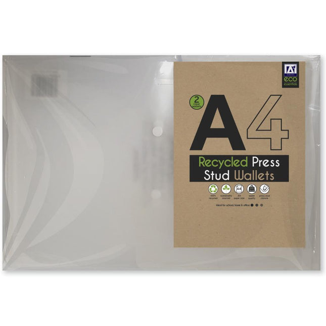 2 Pack A4 Carry Folders
