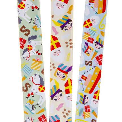 6 Sinterklass Slap Bracelets