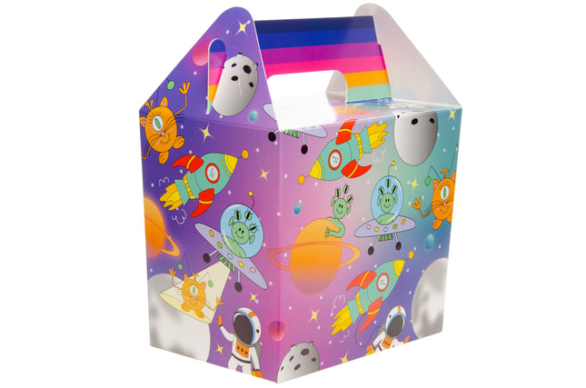 6 Space Party Food Lunch Boxes