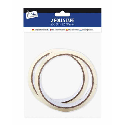 2 Pack Clear Tape