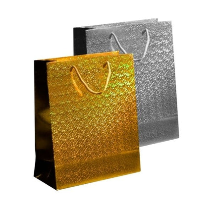 Gold/Silver Holographic Large Gift Bag