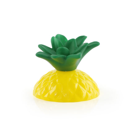 Plastic Pineapple Cup & Paper Straw