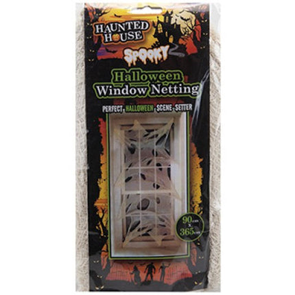 Halloween Spooky Window Netting