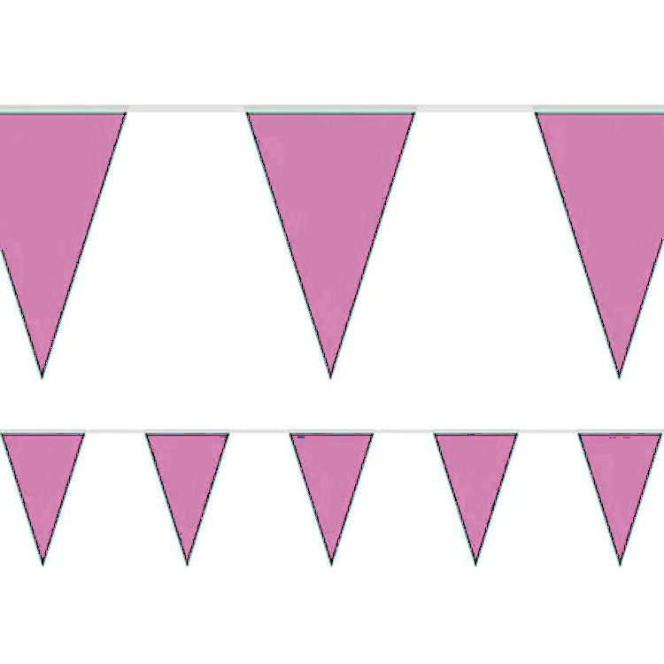 Baby Pink 10m Triangle Bunting
