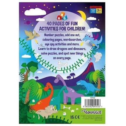 A4 My Wild Dragon & Dinosaur All In One Activity Book