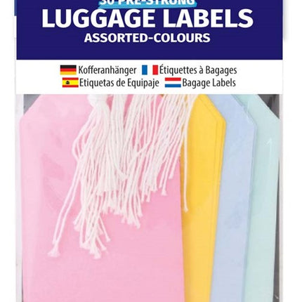 30 Luggage Labels