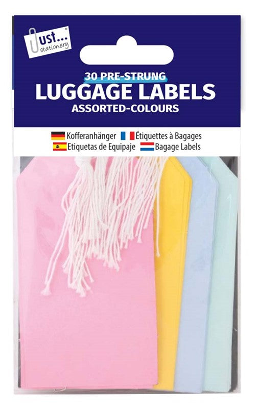 30 Luggage Labels