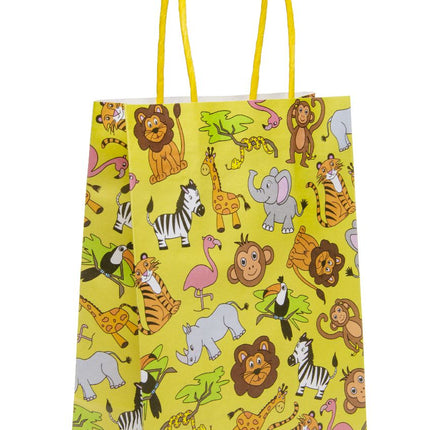 Wild Animal Paper Gift Bag