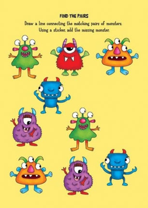 My Fun Pirates/Monsters Sticker Activity Book