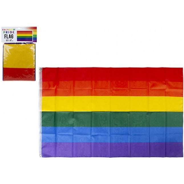 Rainbow Pride 4ft x 2ft Flag & Grommets