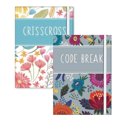 Criss Cross/Code Break A6 Premium Book