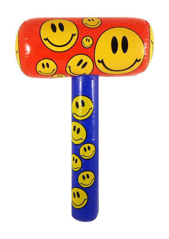 Inflatable Happy Face Mallet